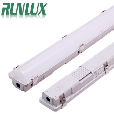 IP66 IK10 светодиодный пароупорный свет 2ft / 4ft / 5ft / 8ft промышленный светодиодный трехпрочный свет для склада