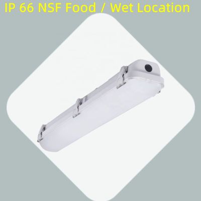 80 Ra LED паронепроницаемость 2ft 3CCT Выбираемый LED паронепроницаемость IP66 для подключения освещения