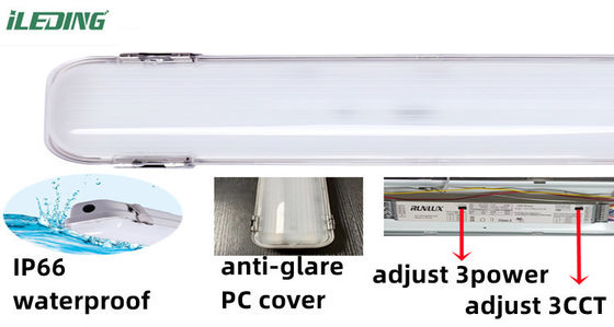 AC 110V ± 10% Входное напряжение Промышленное 60W LED Паровое тесное гаражное осветительное приспособление низкий отсек