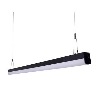 130lm/w CRI 80 3CCT Выбираемый светодиодный батаневый свет Черная отделка для освещения помещений