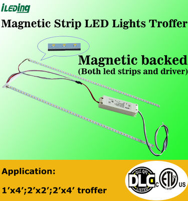 120-277V / 120-347V LED Troffer Retrofit 3CCT 3Power Выбираемый магнитный линейный комплектующий