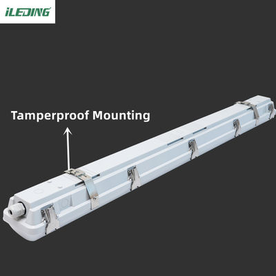 AC 110V парковочная труба LED Паровые плотное освещение 4FT IP66 светодиодное водонепроницаемое освещение Трехпрозрачное освещение