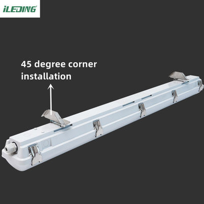 AC 110V парковочная труба LED Паровые плотное освещение 4FT IP66 светодиодное водонепроницаемое освещение Трехпрозрачное освещение