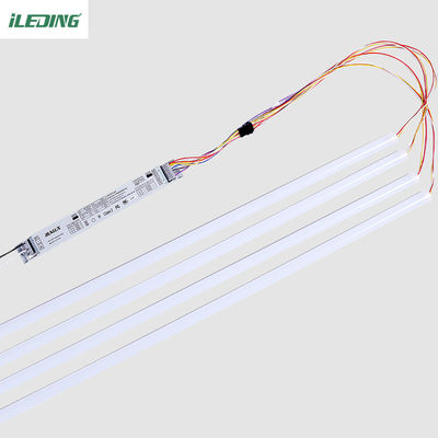 Дистанционное управление LED Линейный комплектующий экструзионный корпус Канал с длиной 4 Фт и крышкой ПК