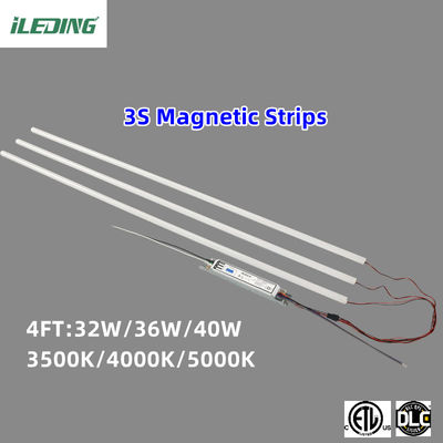 85 CRI Магнитный 4FT LED Линейный комплектующий комплект для коммерческого офиса 2x4 Troffer Light