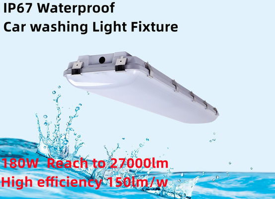 PC 4FT IP67 180W 155W 135W 105W Промышленный гаражный паровый фиксатор с высоким уровнем светодиодного освещения