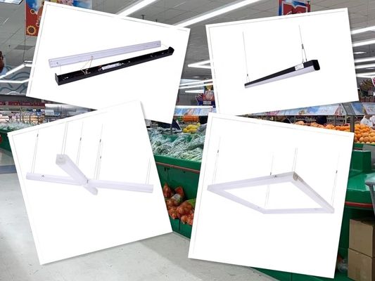 Внутренний офис 120-277V 90W 2FT 4FT 8FT Линейный светодиодный светильник Batten с настраиваемым 3CCT
