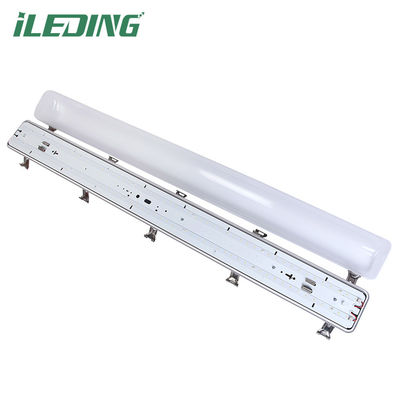 ETL DLC IP66 IK10 4FT 46W 60W светодиодный парный плотнолинейный трехпрочный свет для коммерческой эксплуатации