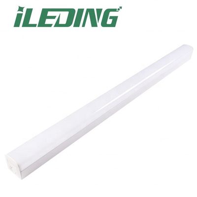 Поддержка затуманивателя 2ft 4ft 8ft 46W 38W 30W LED Batten Light Fixtures Коммерческое промышленное освещение