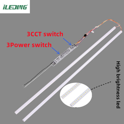 46W 2FT 4FT Led Trunking Magnetic Linear retrofit Kit Troffer Light для супермаркетов