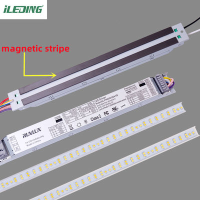 46W 2FT 4FT Led Trunking Magnetic Linear retrofit Kit Troffer Light для супермаркетов