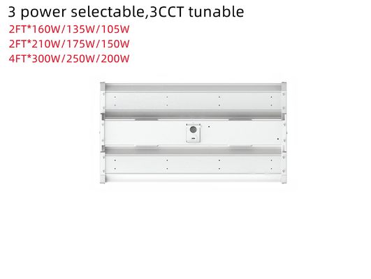 160W 2FT 4FT LED линейный высокий залив светильник для внутреннего коммерческого офиса света