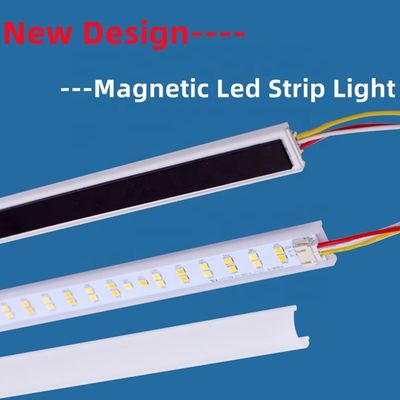 2FT 25W настраиваемый CCT Led Magnetic Linear retrofit Kit PC Lens для настраиваемого освещения