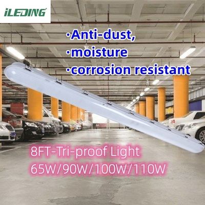 Установка потолка 110W 8FT Led Tri-proof Weatherproof Vapor Tight Light для фермы