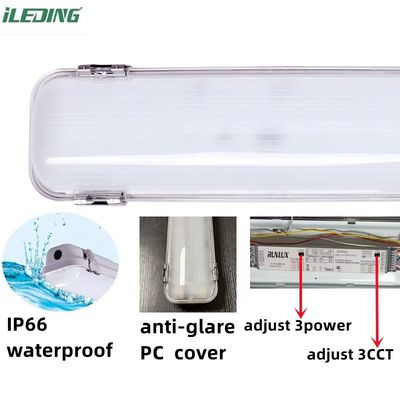 120-277V/120-347V 60W 4FT Led Vapor Tight Tri Proof Light Fixture для парковочной площадки