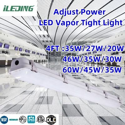 120-277V/120-347V 60W 4FT Led Vapor Tight Tri Proof Light Fixture для парковочной площадки