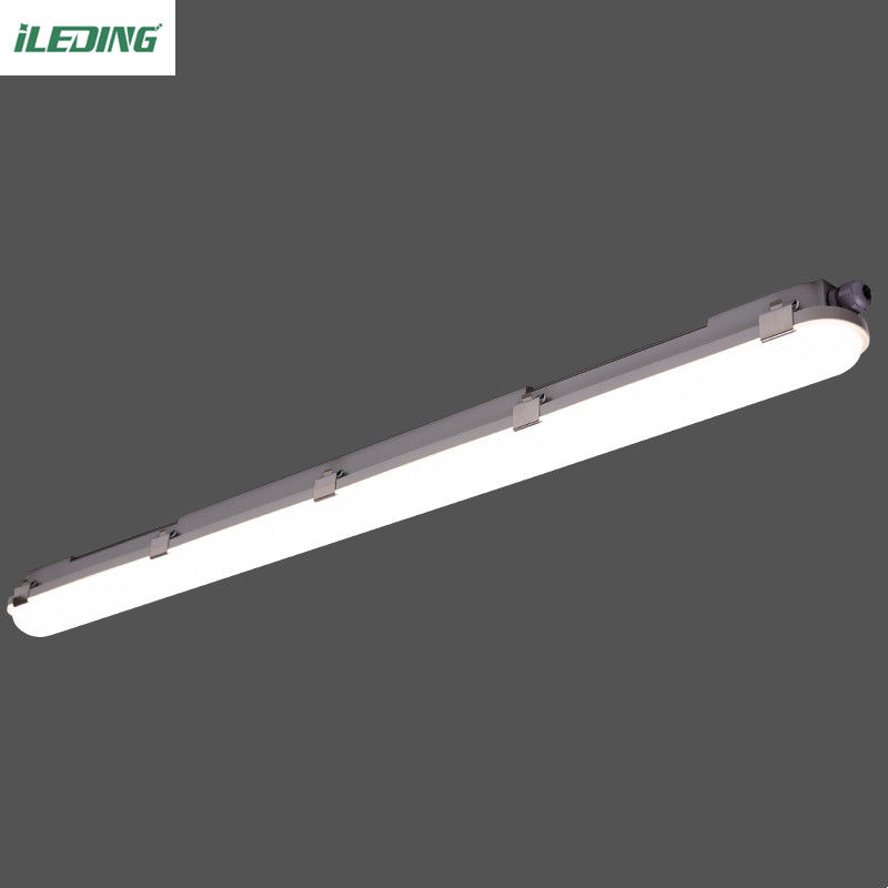 Холодный хранилище Промышленный IP66 IK10 5FT 55W Tri-Proof Low Bay LED паронепроницаемые светильники