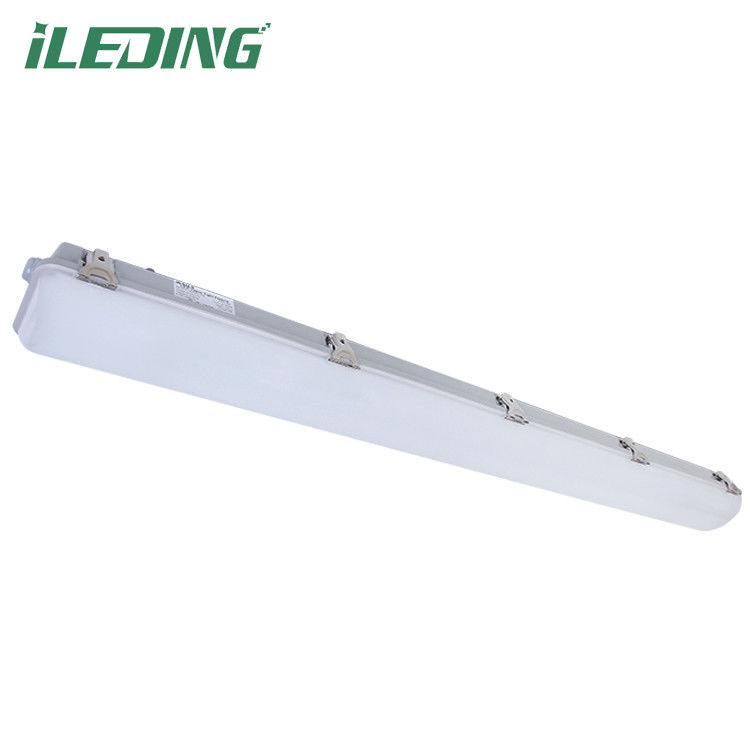 ETL DLC IP66 IK10 4FT 46W 60W светодиодный парный плотнолинейный трехпрочный свет для коммерческой эксплуатации